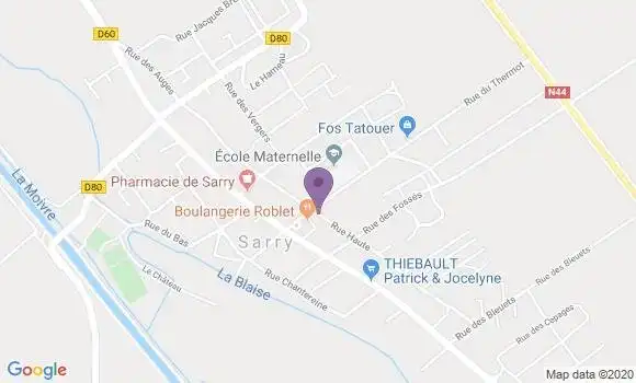 Localisation Caisse d