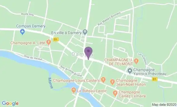 Localisation Caisse d
