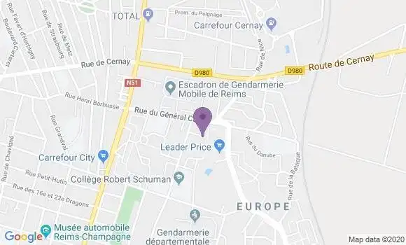 Localisation Caisse d