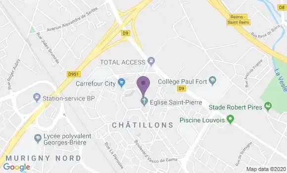 Localisation Caisse d