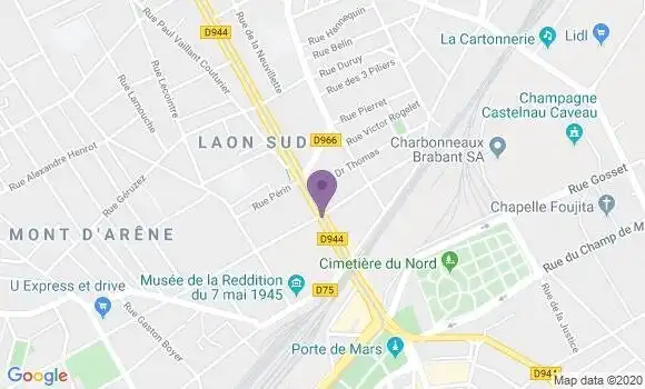 Localisation Caisse d