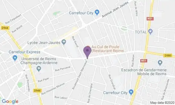 Localisation Caisse d