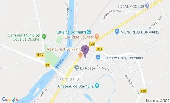 Localisation Caisse d