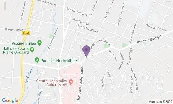 Localisation Caisse d