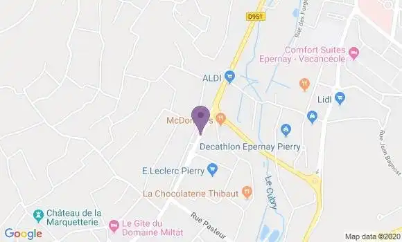 Localisation Caisse d
