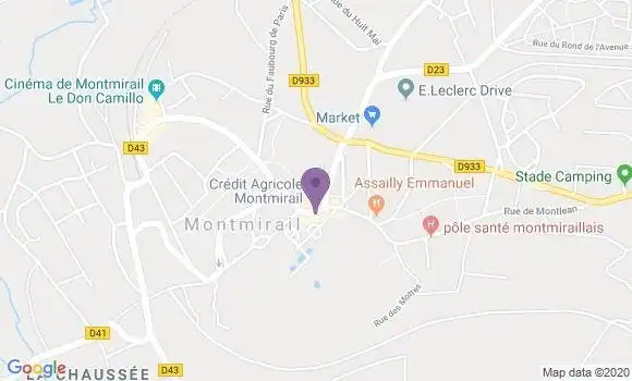 Localisation Caisse d