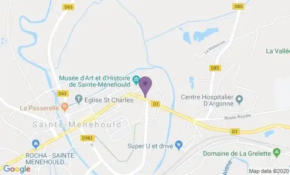 Localisation Caisse d