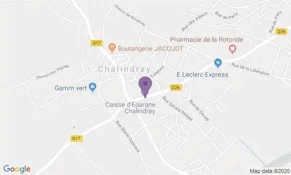 Localisation Caisse d