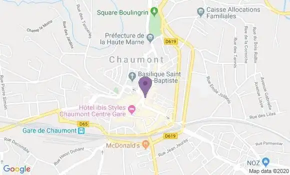 Localisation Caisse d