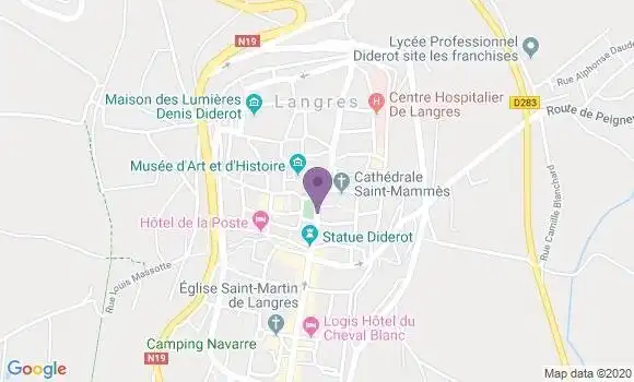 Localisation Caisse d