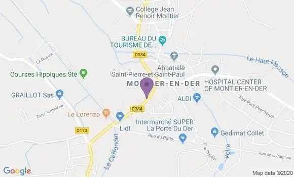 Localisation Caisse d