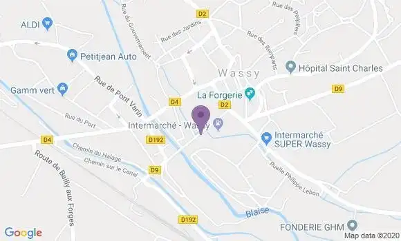 Localisation Caisse d
