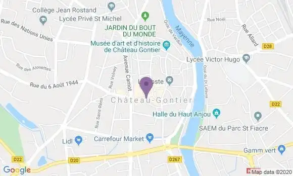 Localisation Caisse d