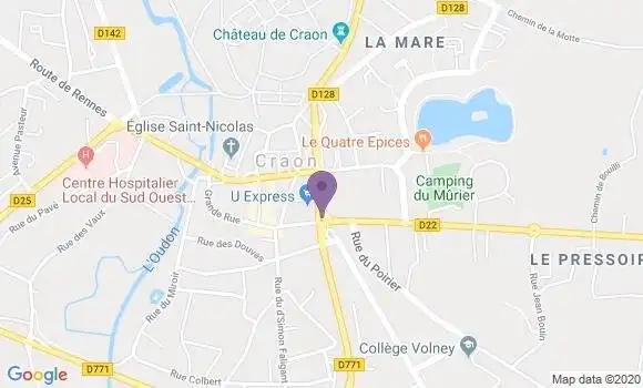 Localisation Caisse d