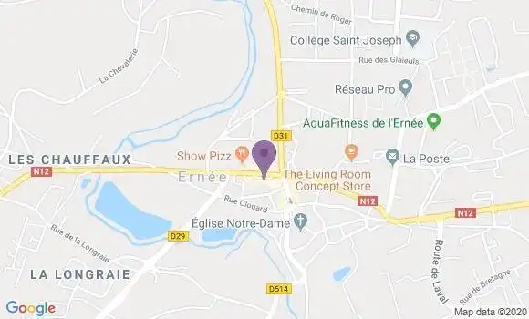 Localisation Caisse d
