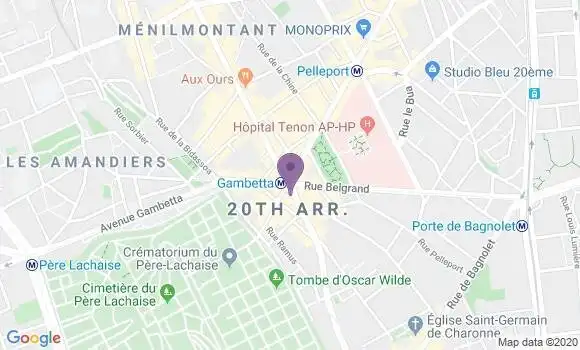 Localisation Caisse d