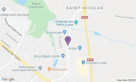 Localisation Caisse d
