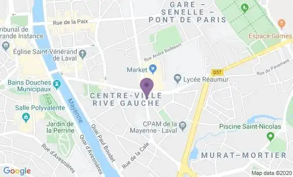 Localisation Caisse d