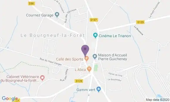 Localisation Caisse d
