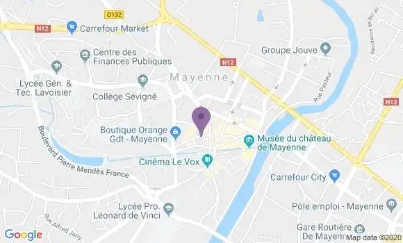 Localisation Caisse d