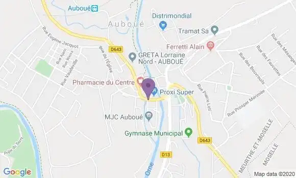 Localisation Caisse d