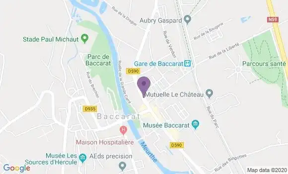 Localisation Caisse d