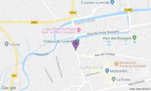 Localisation Caisse d
