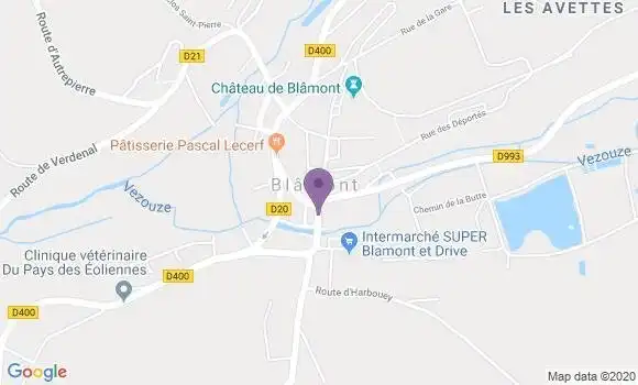 Localisation Caisse d