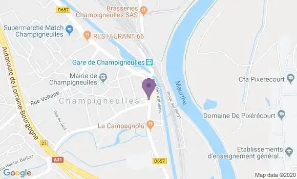 Localisation Caisse d