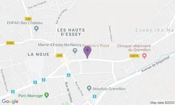 Localisation Caisse d