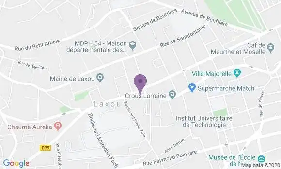 Localisation Caisse d