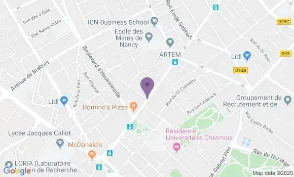 Localisation Caisse d
