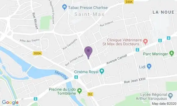Localisation Caisse d