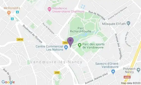 Localisation Caisse d