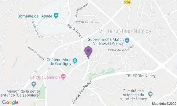 Localisation Caisse d
