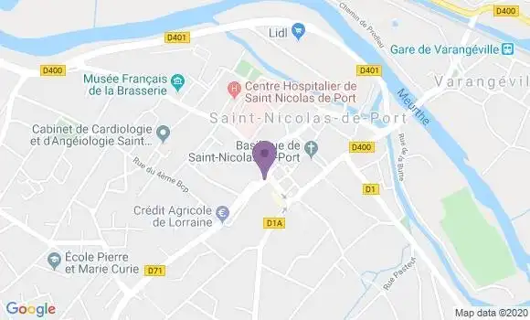 Localisation Caisse d
