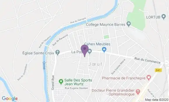 Localisation Caisse d