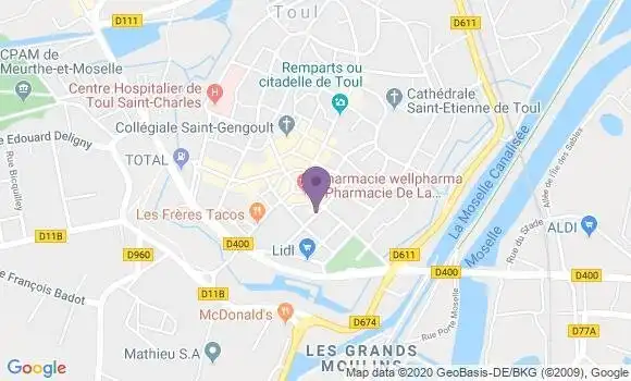 Localisation Caisse d