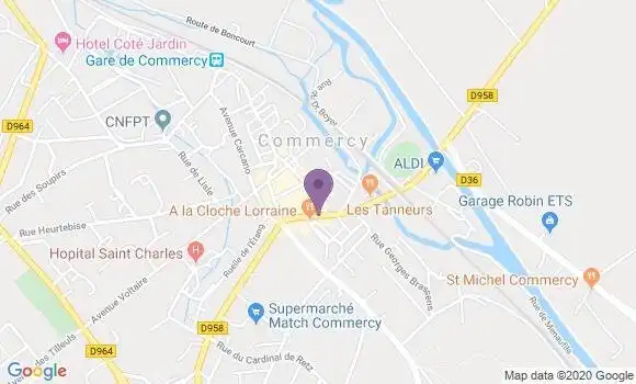 Localisation Caisse d