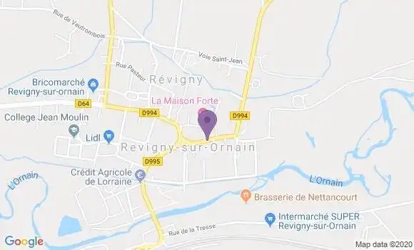 Localisation Caisse d