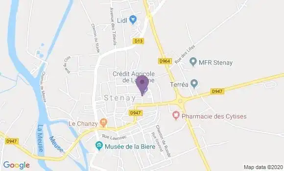 Localisation Caisse d