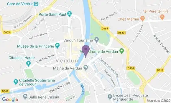 Localisation Caisse d