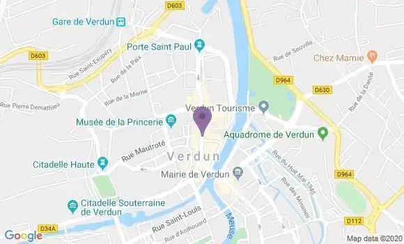Localisation Caisse d