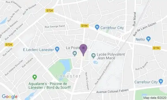 Localisation Caisse d