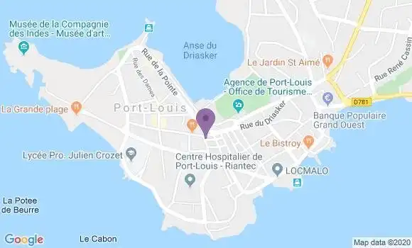 Localisation Caisse d