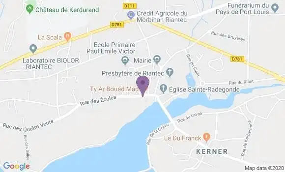 Localisation Caisse d