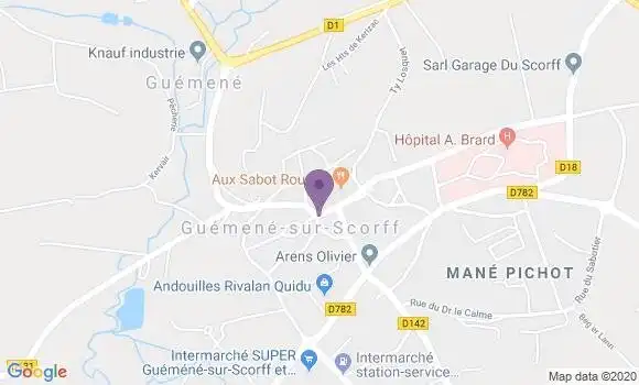 Localisation Caisse d