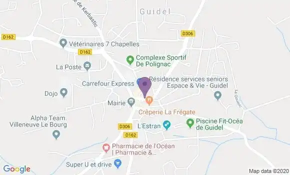 Localisation Caisse d