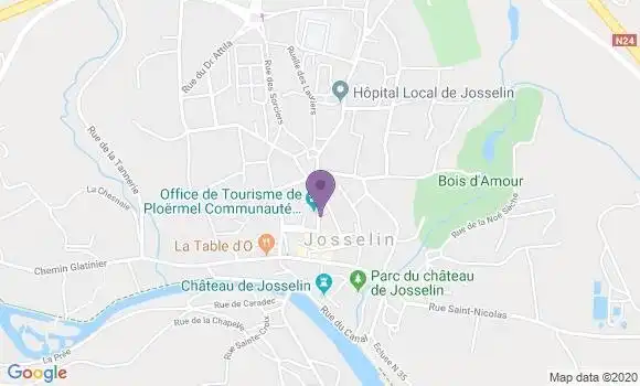 Localisation Caisse d