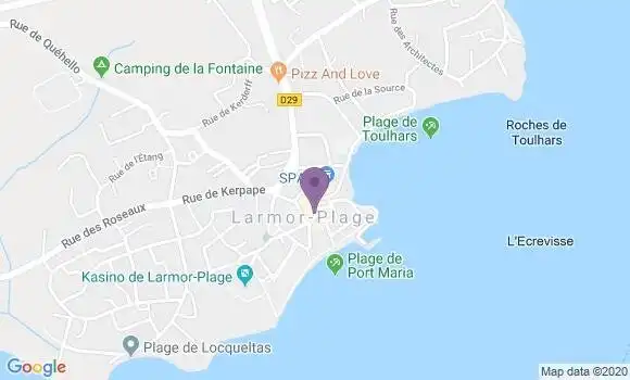 Localisation Caisse d